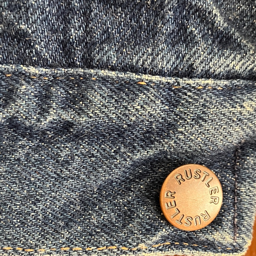 Rustler Classic Blue Denim Jacket - Picture 3 of 7
